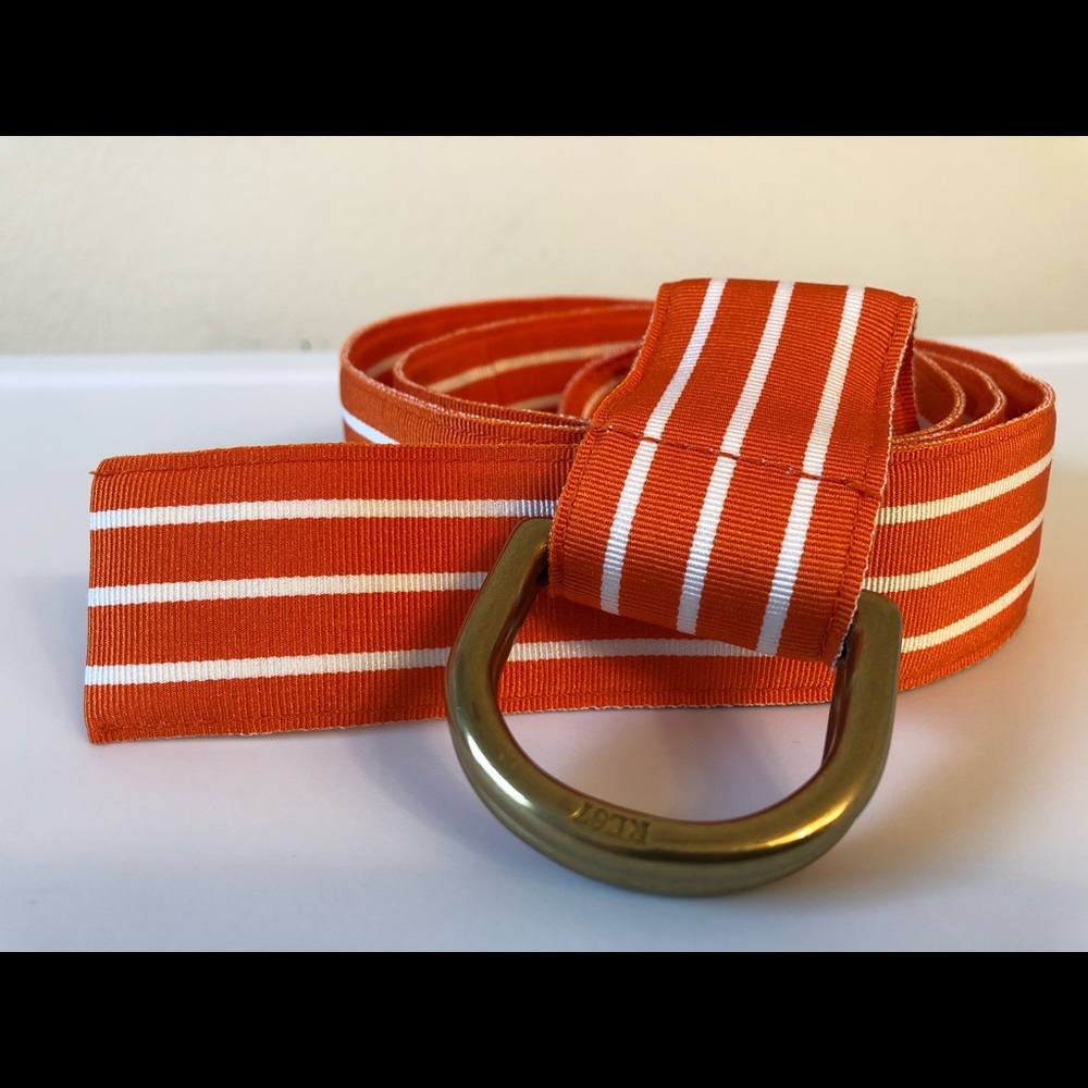 Polo by Ralph Lauren Ribbon O-Ring Belt